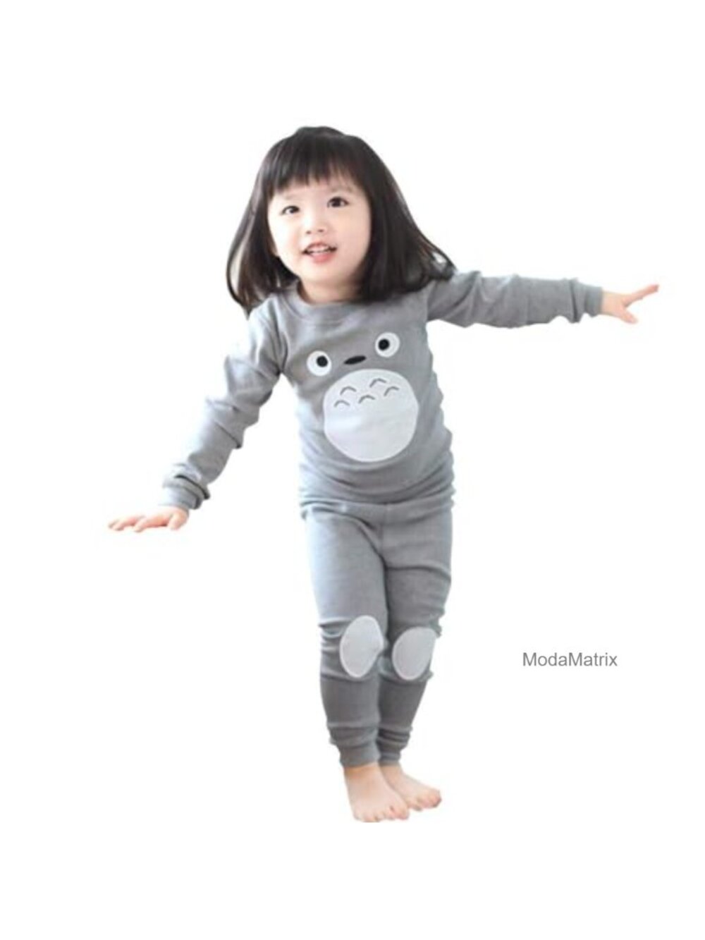 Kids Anime Pajamas Set - 100% Cotton Long Sleeve PJ